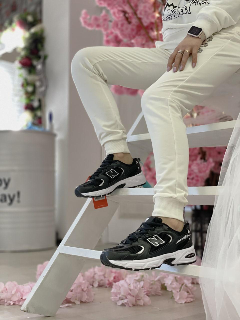 New Balance 530 Black White