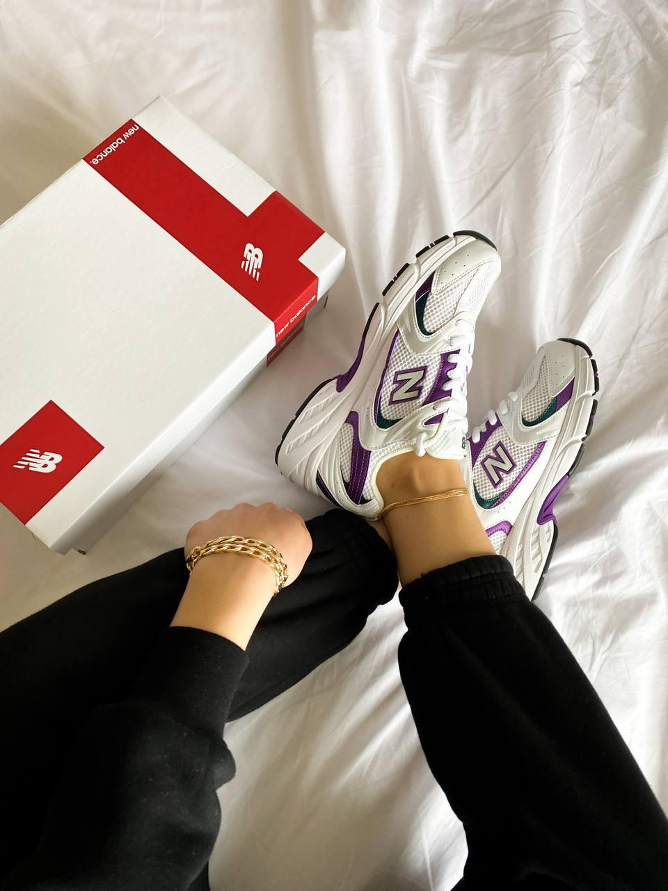 New Balance 530 White Purple 2