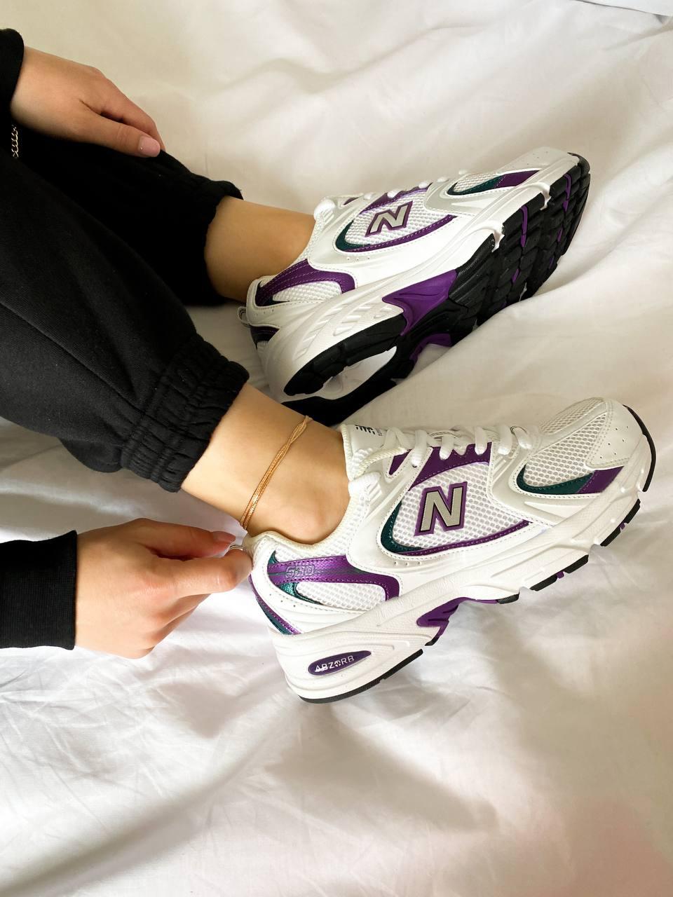New Balance 530 White Purple 2
