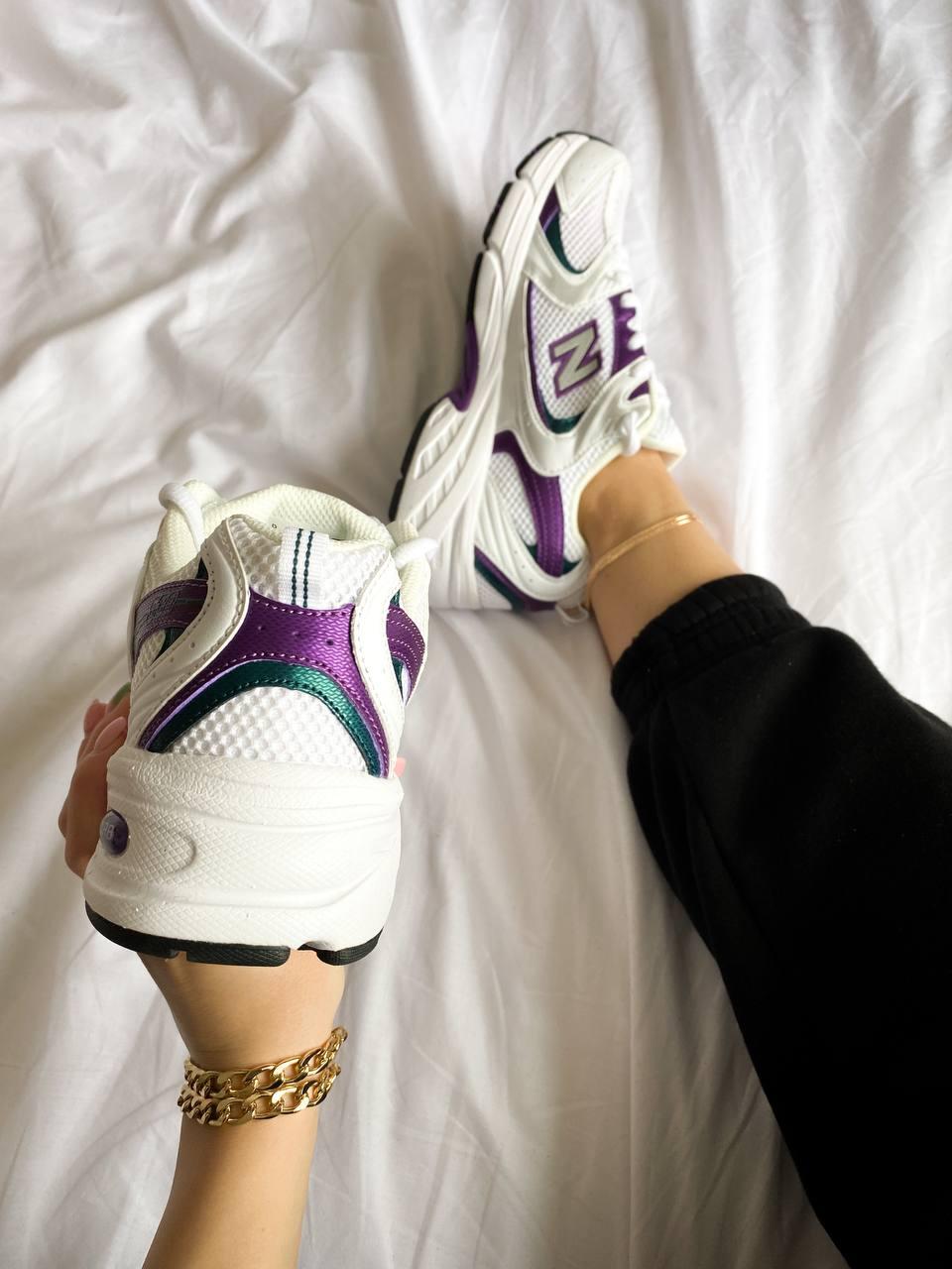 New Balance 530 White Purple 2