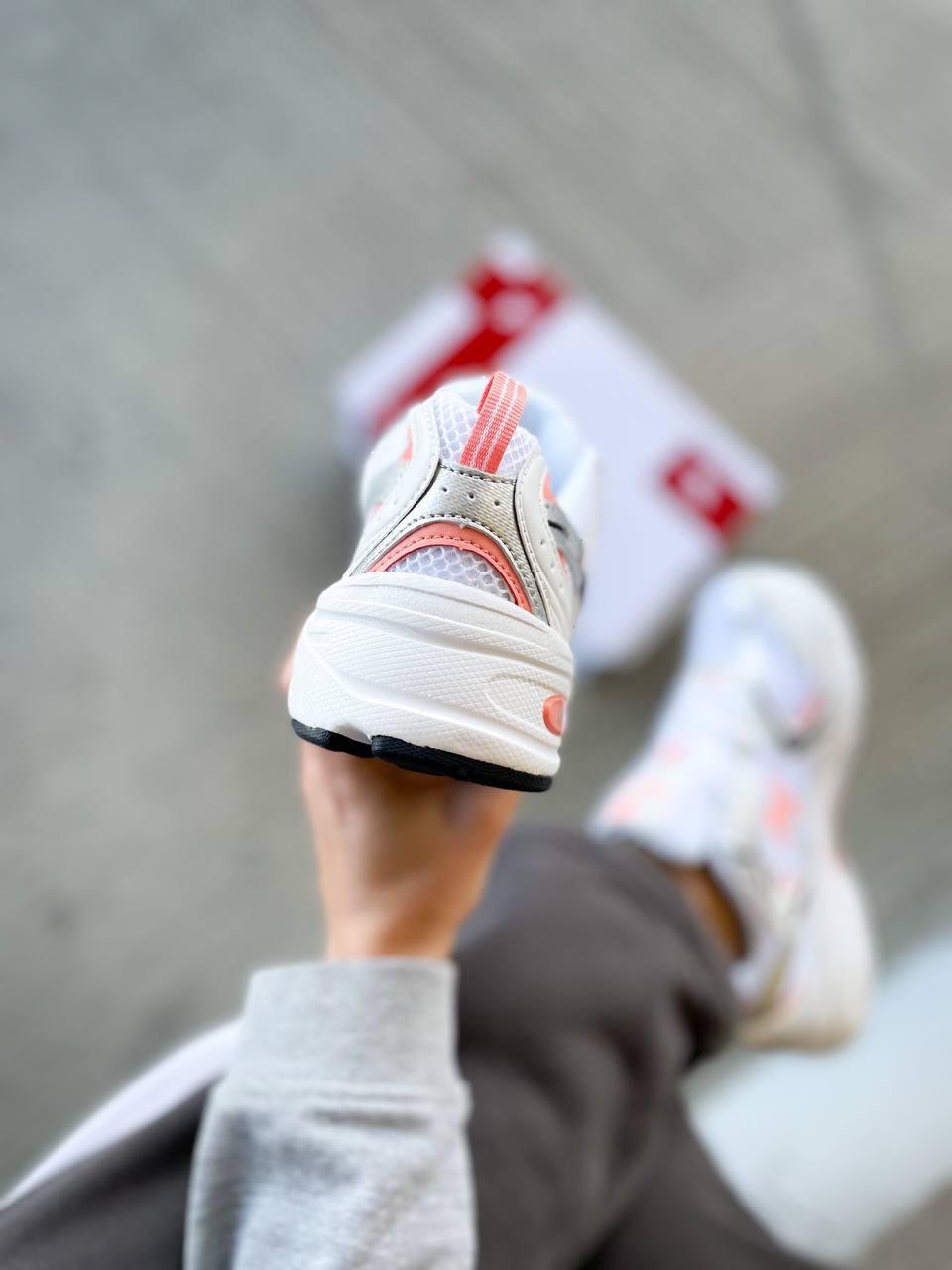 New Balance 530 White Silver Orange