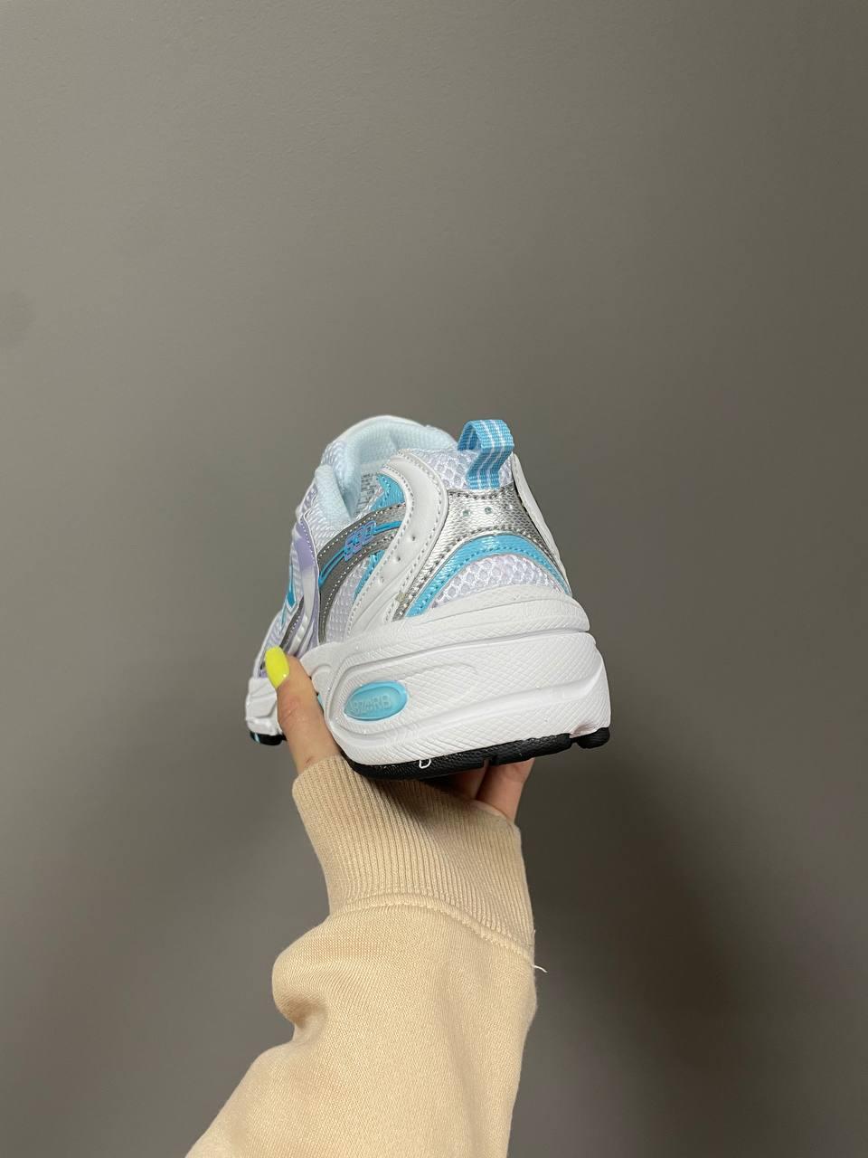 New Balance 530 White Silver Mint