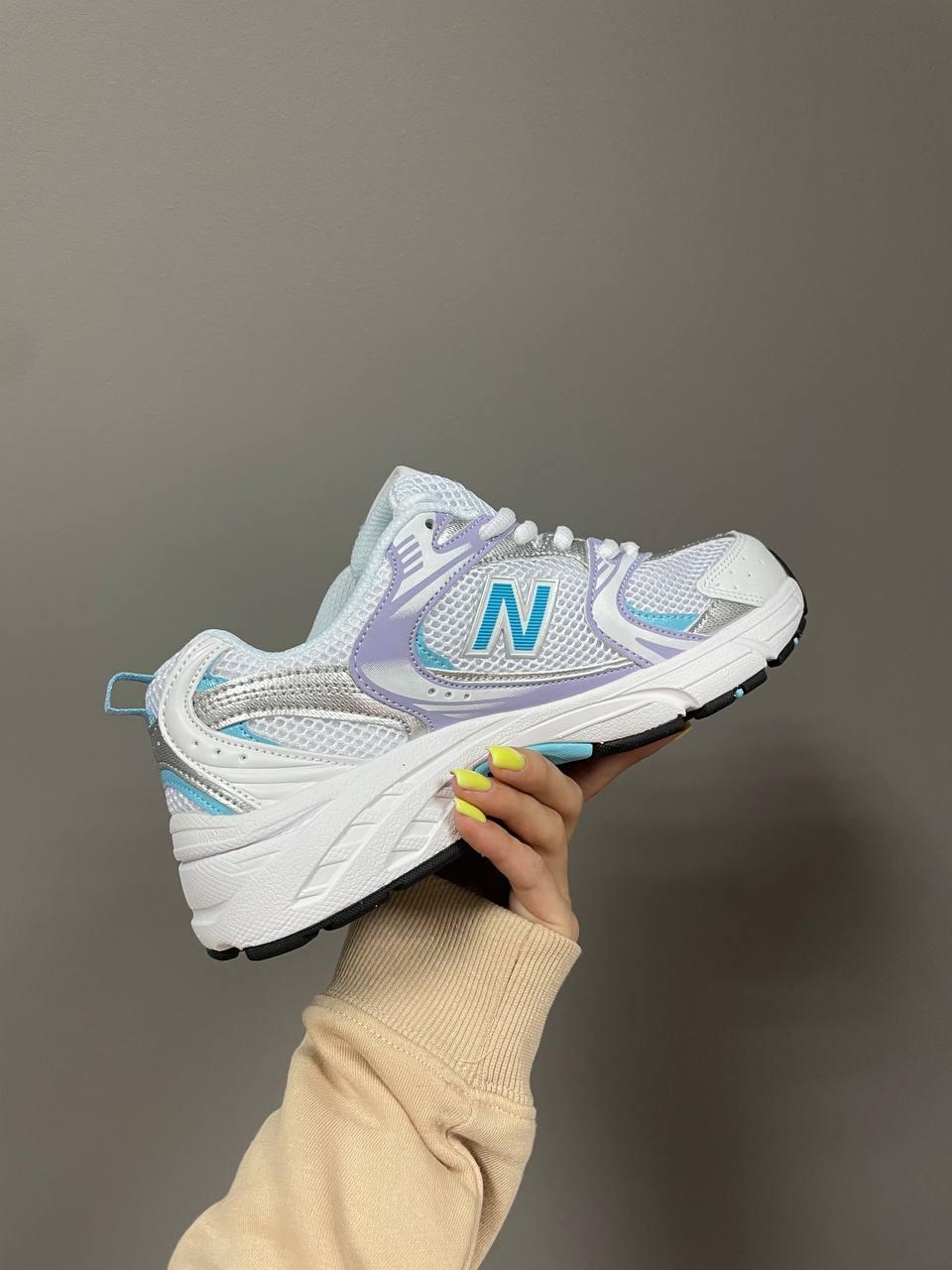 New Balance 530 White Silver Mint