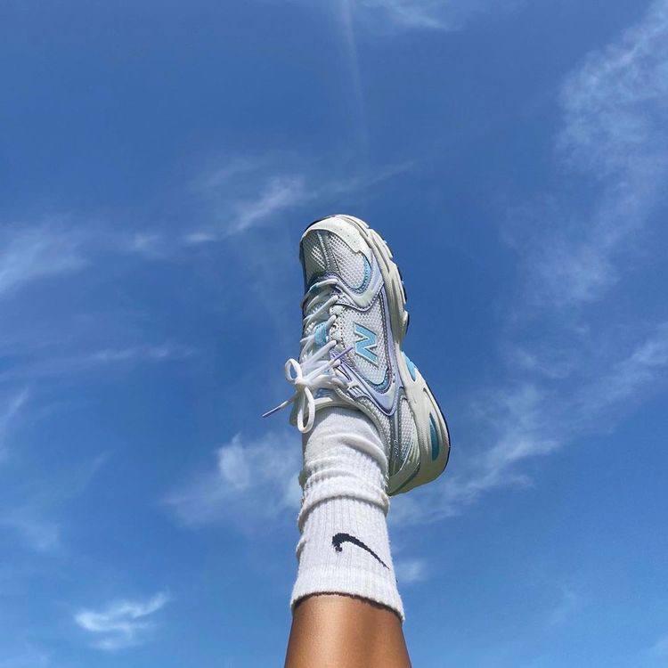 New Balance 530 White Silver Mint
