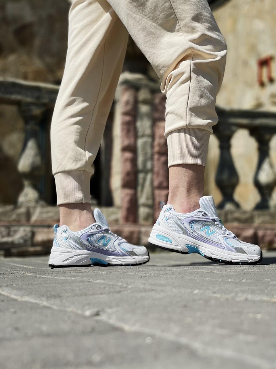 New Balance 530 White Silver Mint