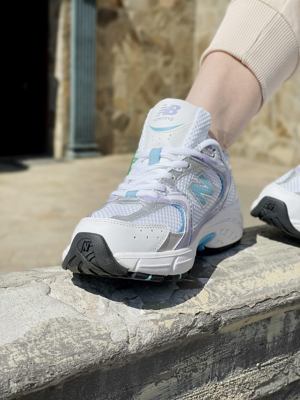 New Balance 530 White Silver Mint