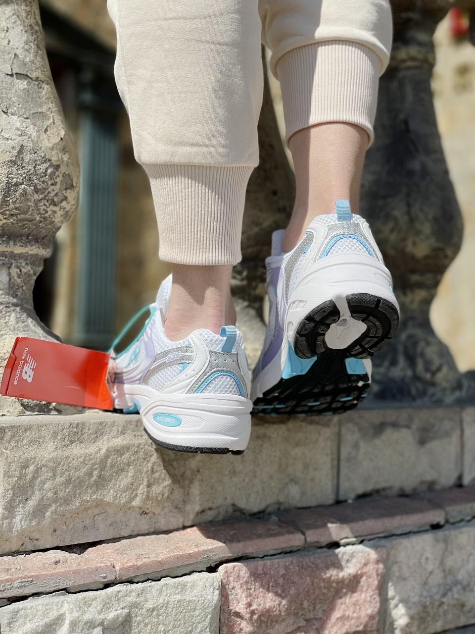New Balance 530 White Silver Mint