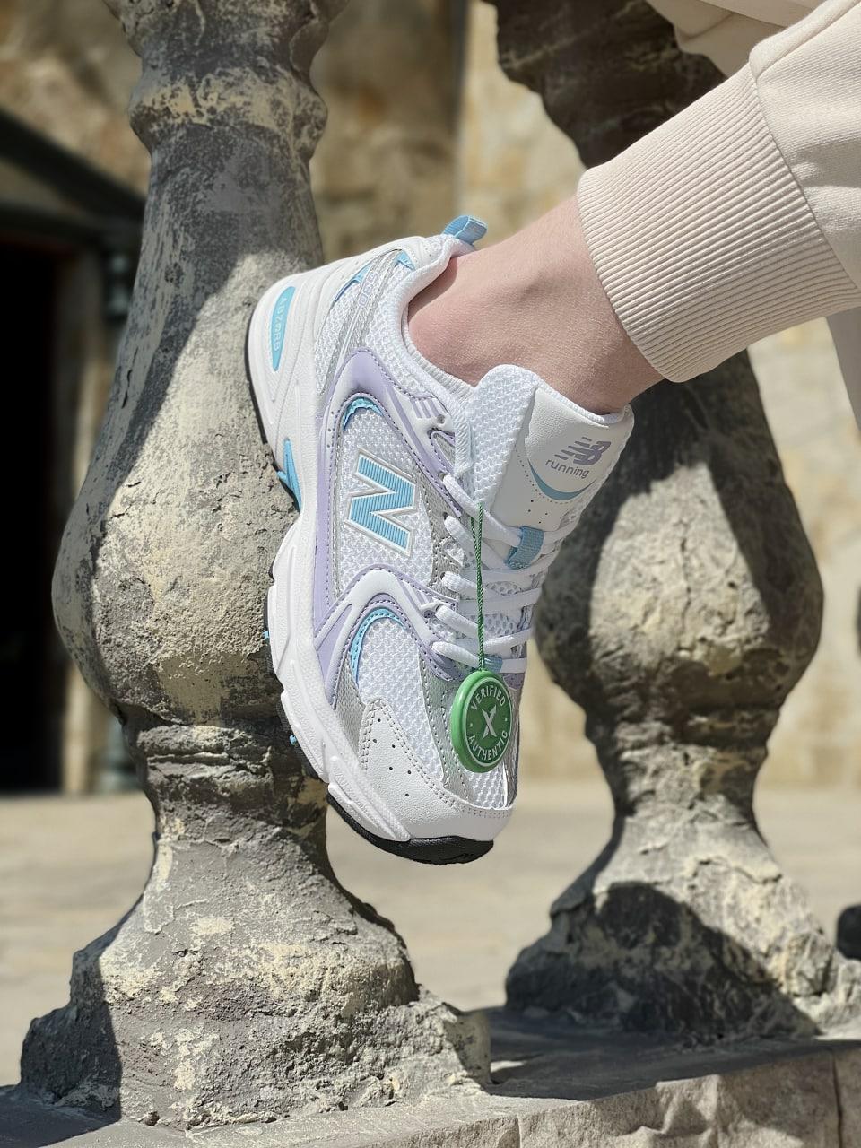 New Balance 530 White Silver Mint