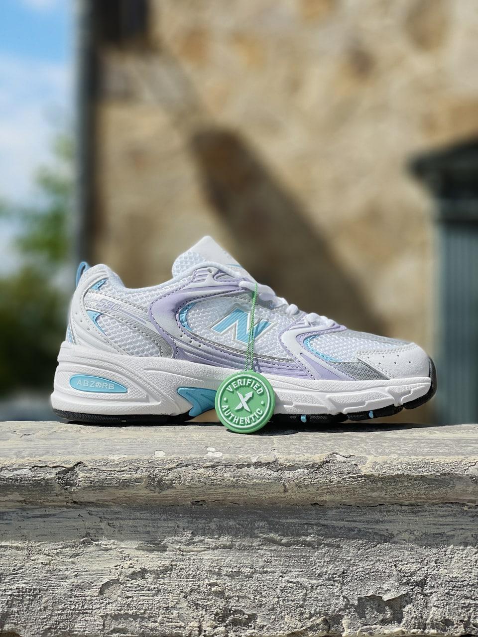 New Balance 530 White Silver Mint