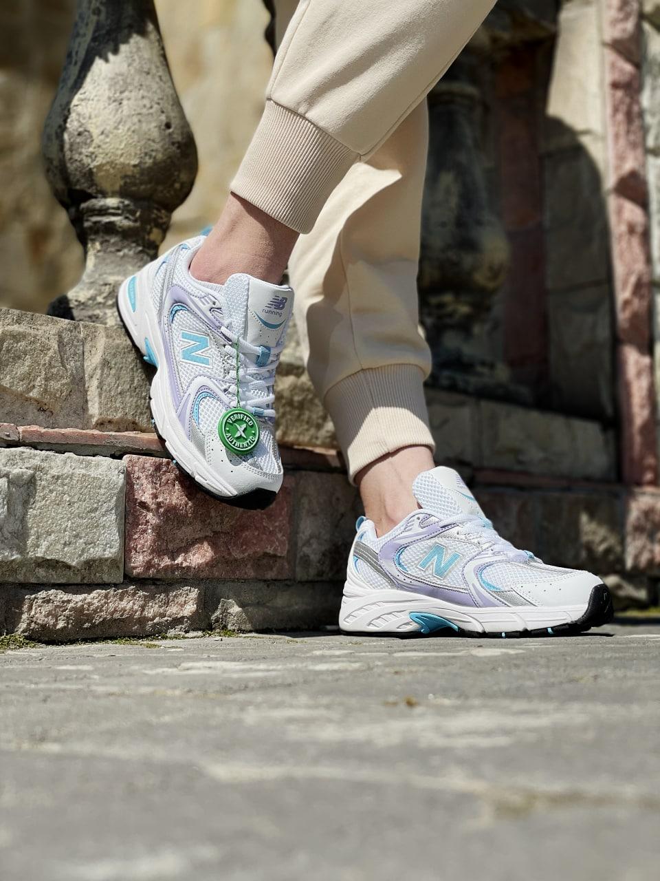 New Balance 530 White Silver Mint