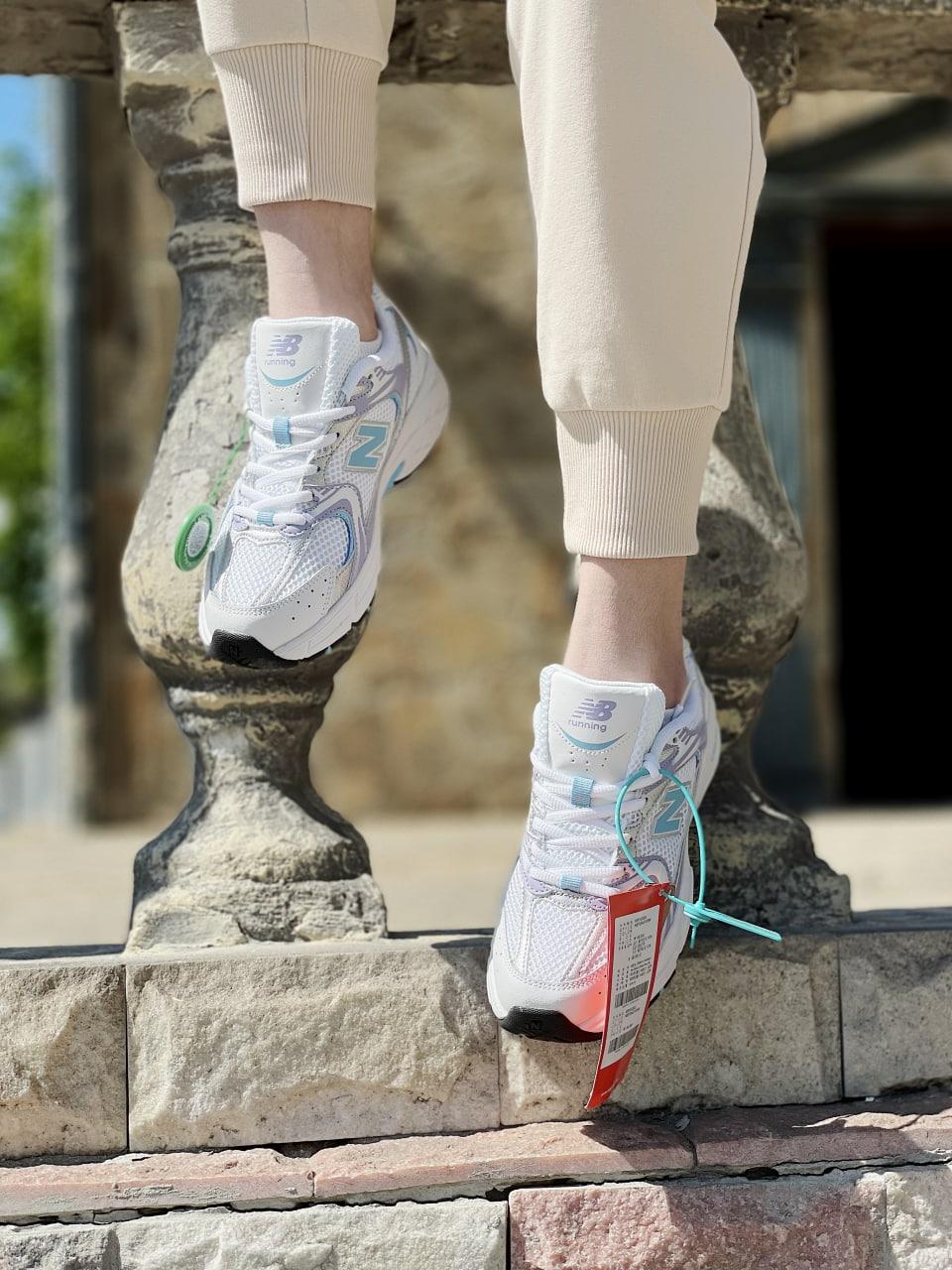 New Balance 530 White Silver Mint