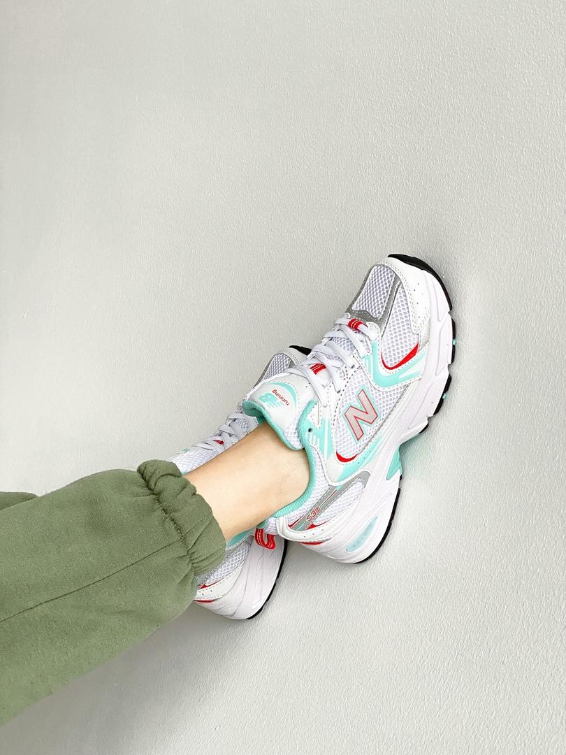 New Balance 530 White Turquoise