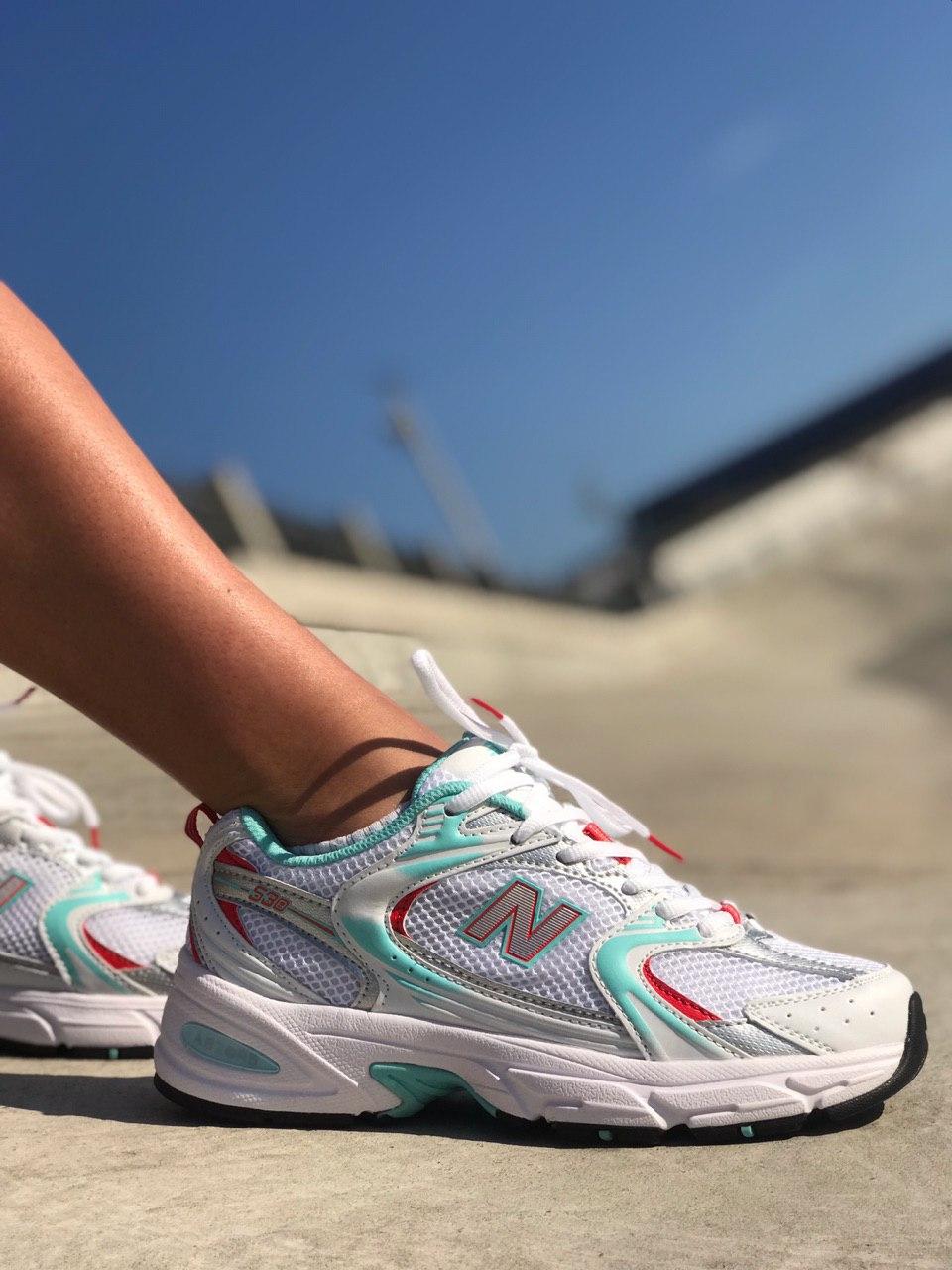New Balance 530 White Turquoise