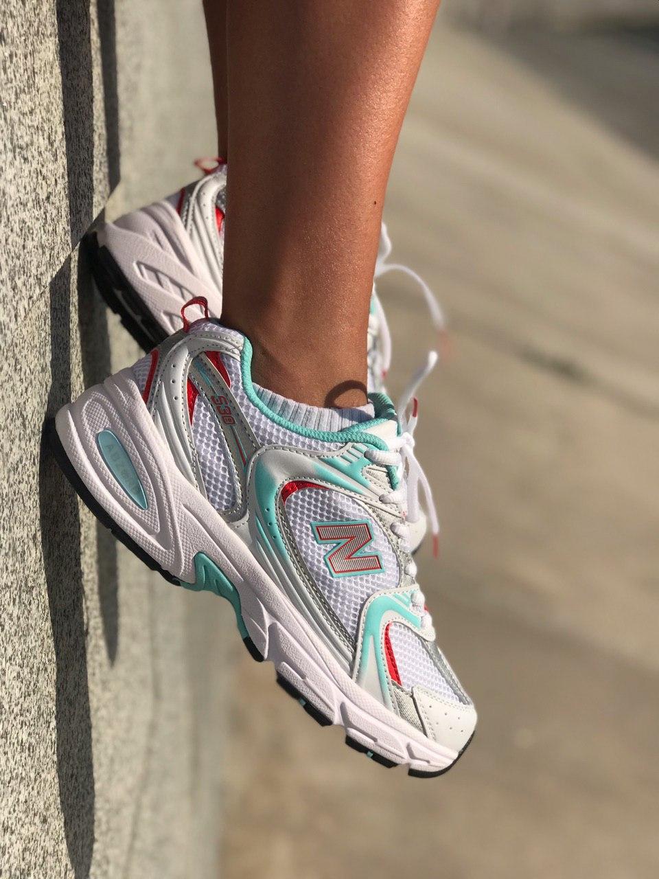 New Balance 530 White Turquoise