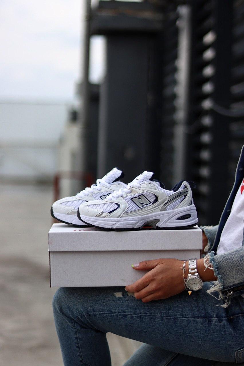 New Balance 530 White Silver