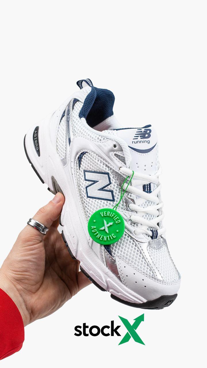 New Balance 530 White Silver