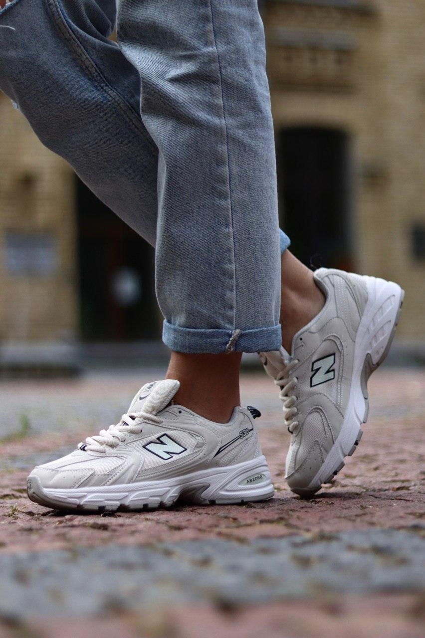 New Balance 530 Floral Ink Beige
