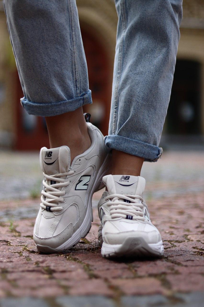New Balance 530 Floral Ink Beige