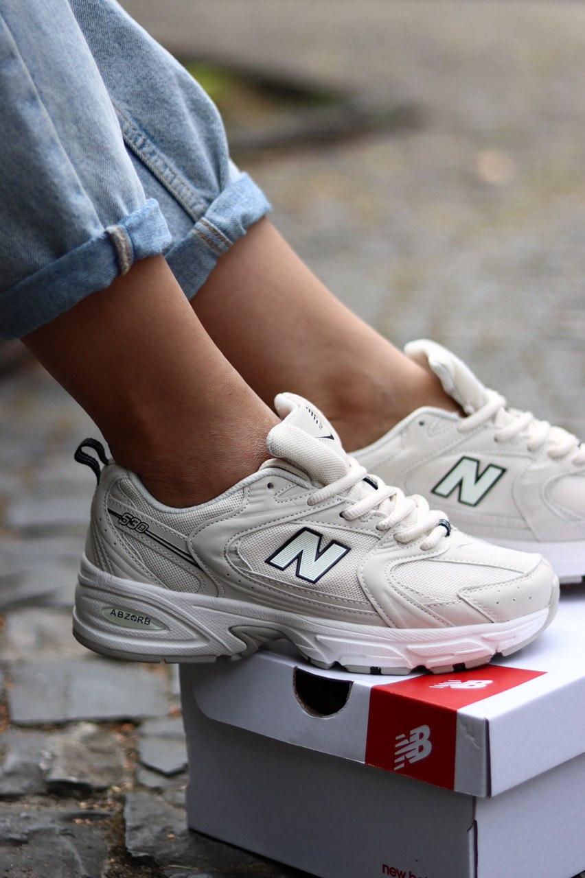 New Balance 530 Floral Ink Beige