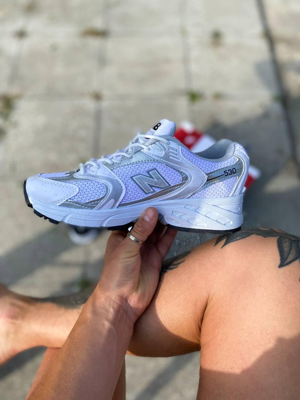 New Balance 530 Silver White 1