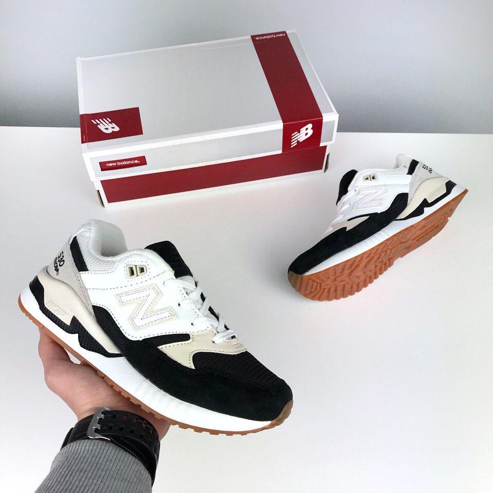 New Balance 530 White Black Grey