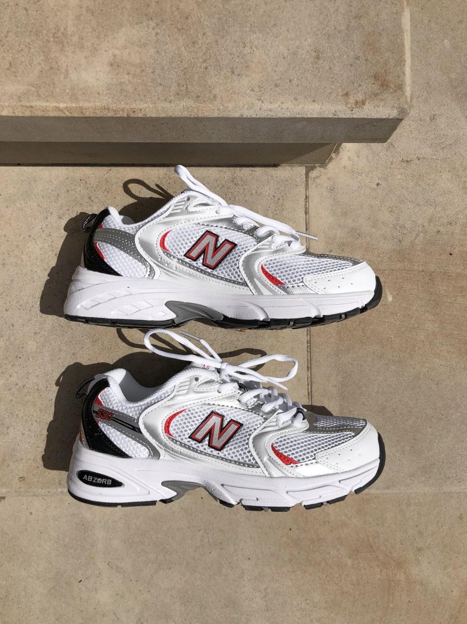 New Balance 530 White Black Silver 2.0