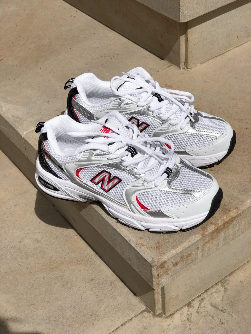 New Balance 530 White Black Silver 2.0