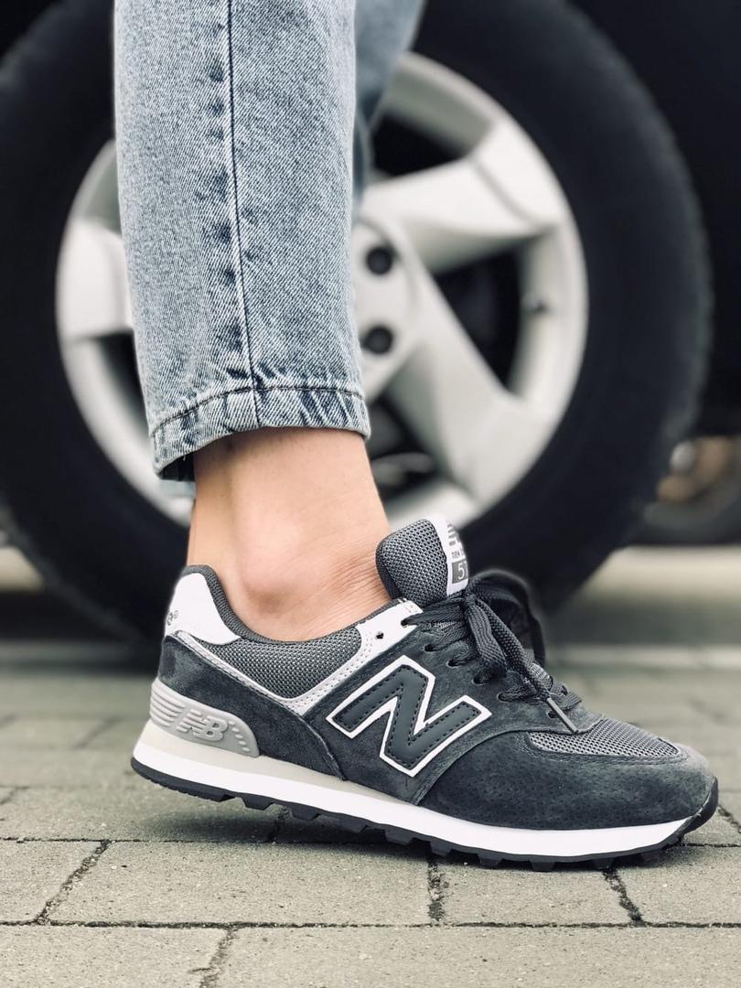 New Balance 574 Black White 3