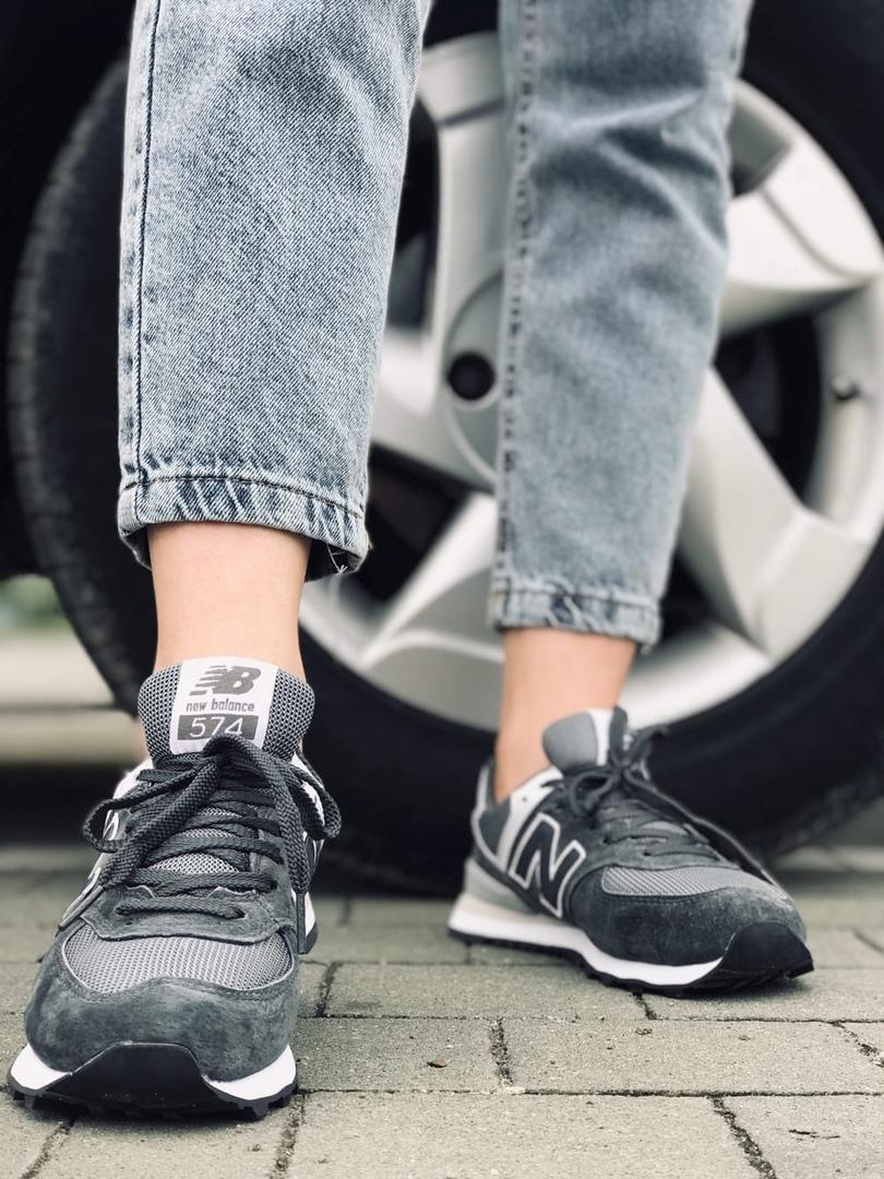 New Balance 574 Black White 3