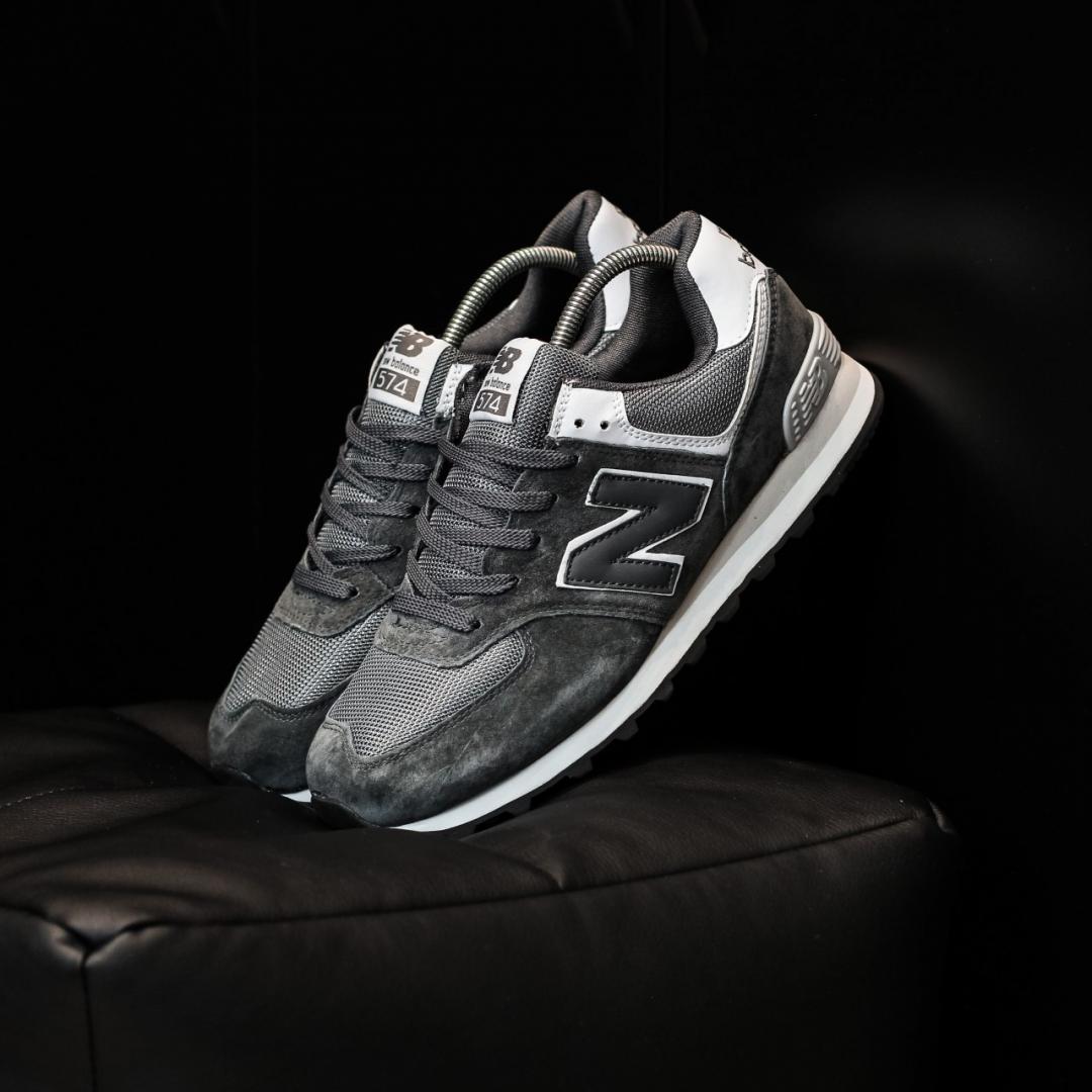 New Balance 574 Black White 3