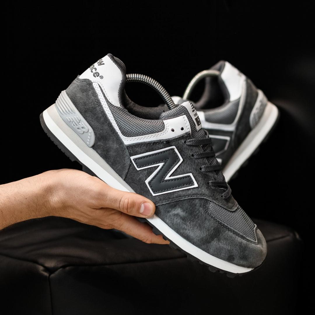 New Balance 574 Black White 3