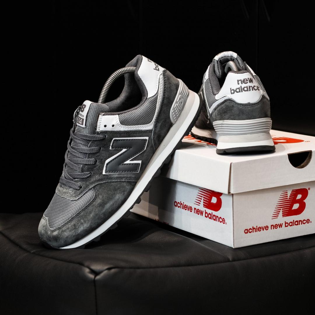New Balance 574 Black White 3