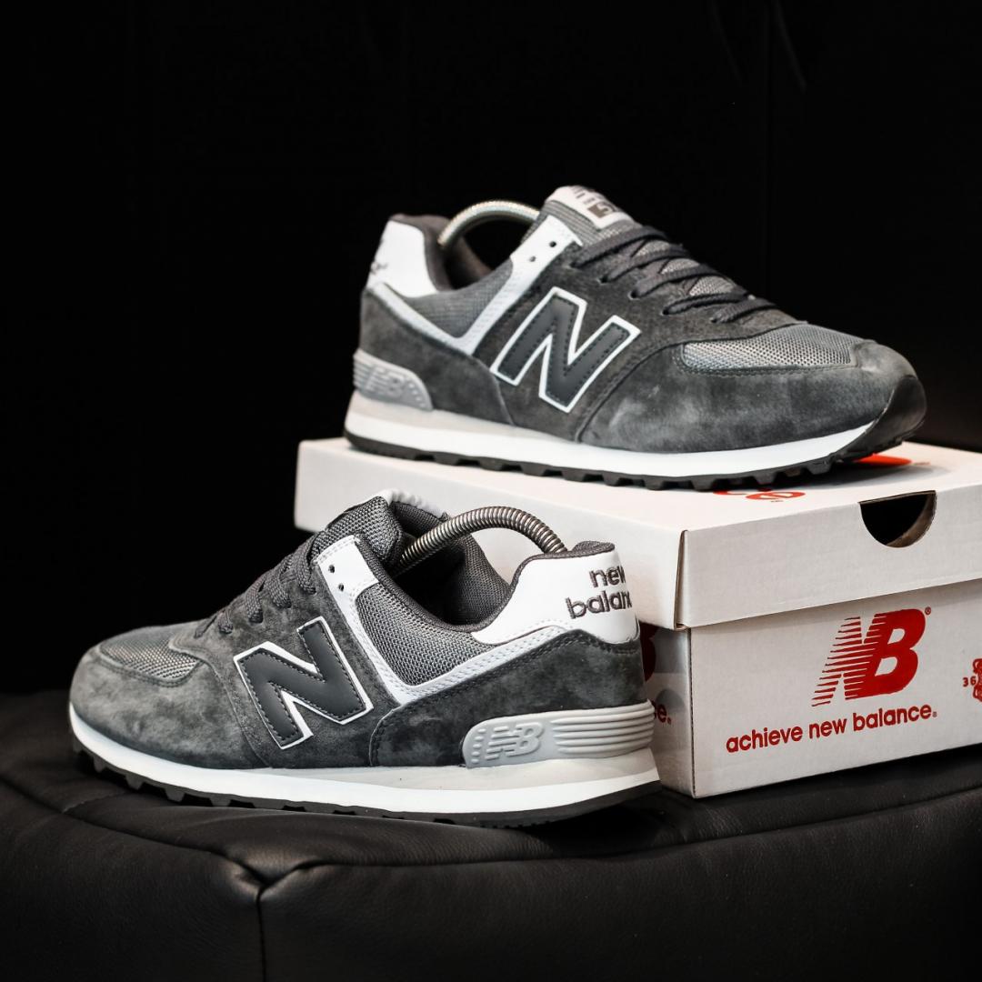 New Balance 574 Black White 3