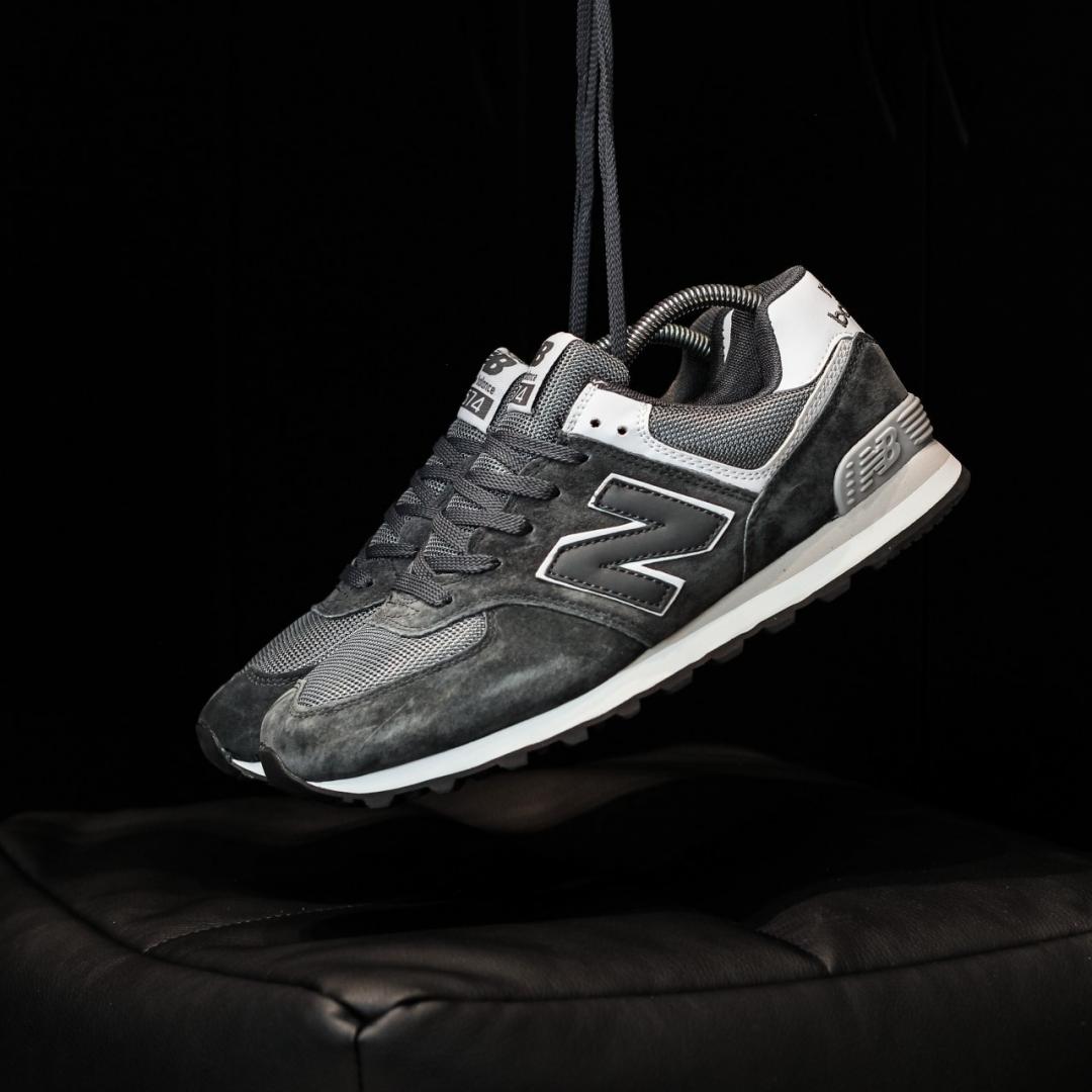 New Balance 574 Black White 3