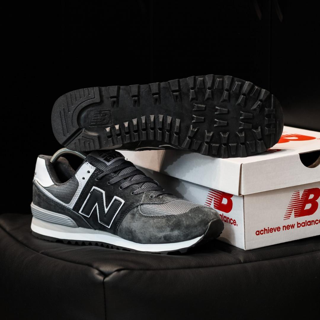 New Balance 574 Black White 3