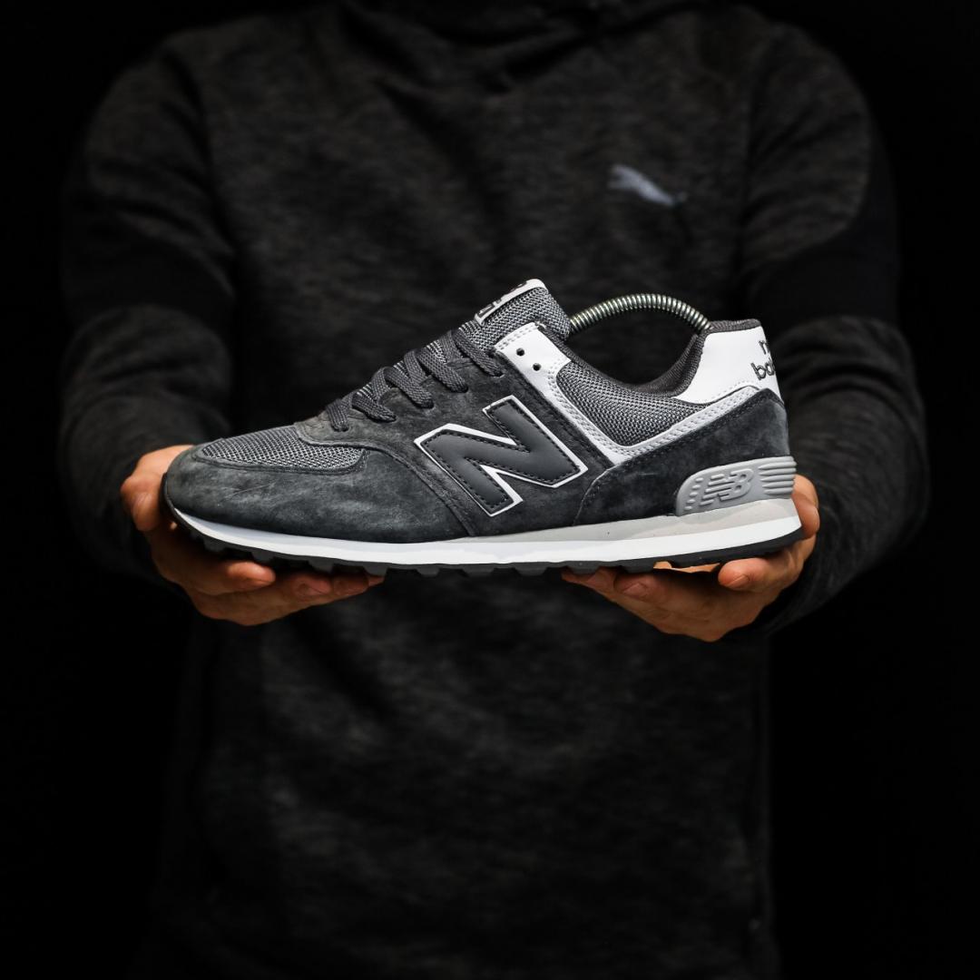 New Balance 574 Black White 3