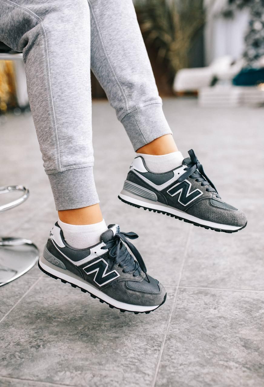 New Balance 574 Black White 3
