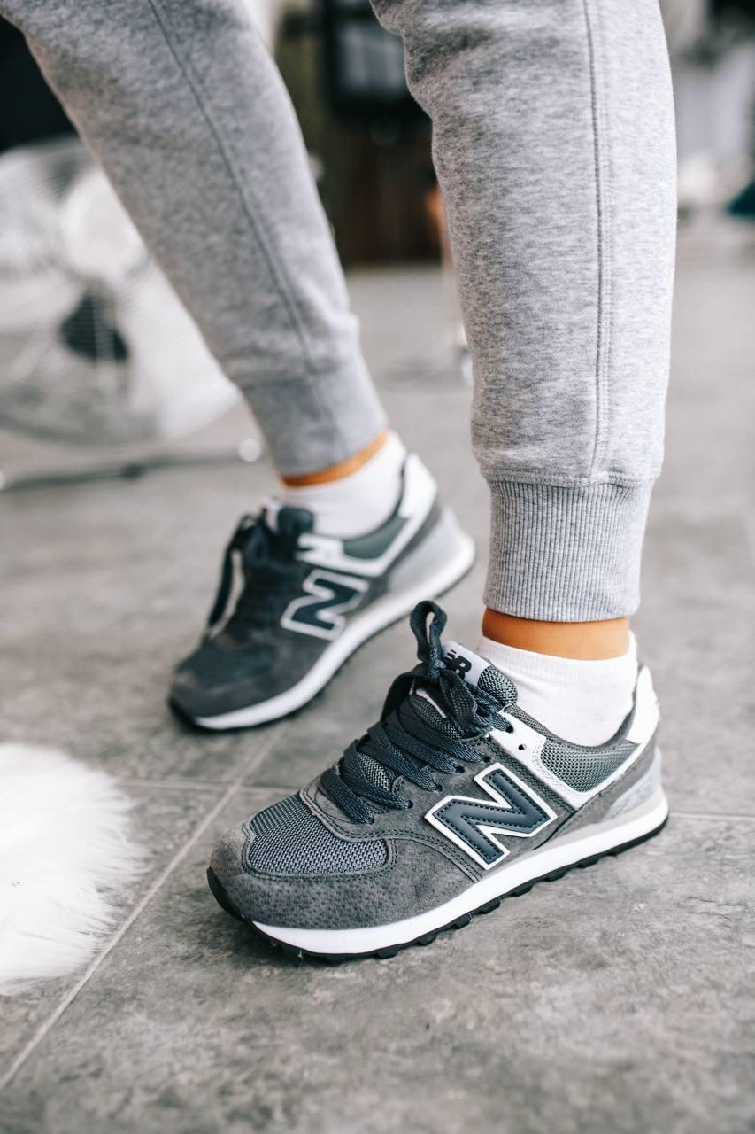 New Balance 574 Black White 3