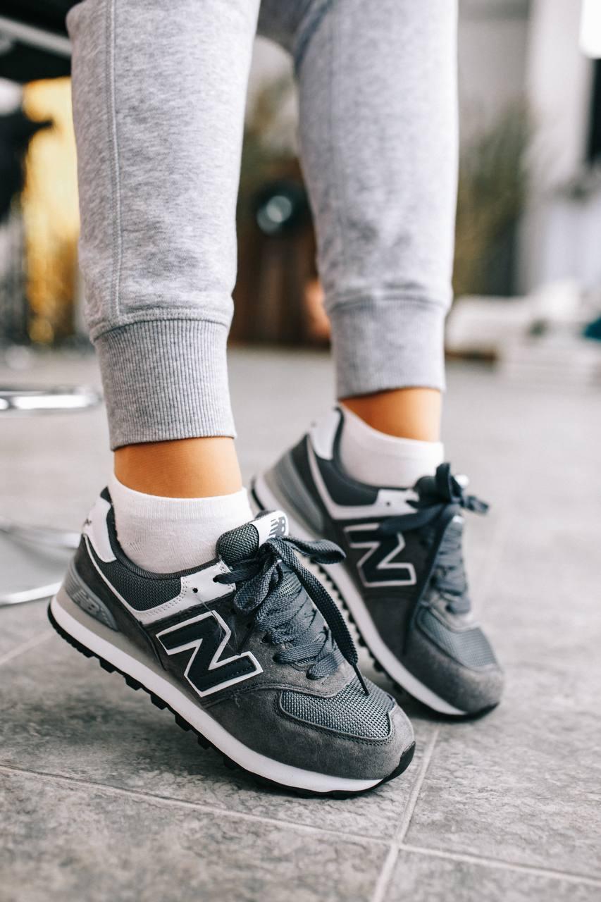 New Balance 574 Black White 3
