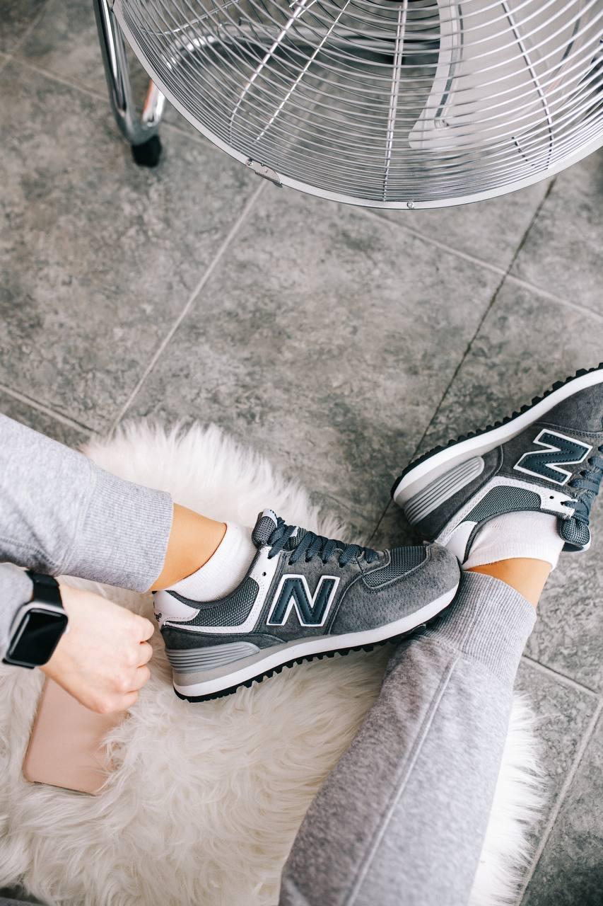New Balance 574 Black White 3