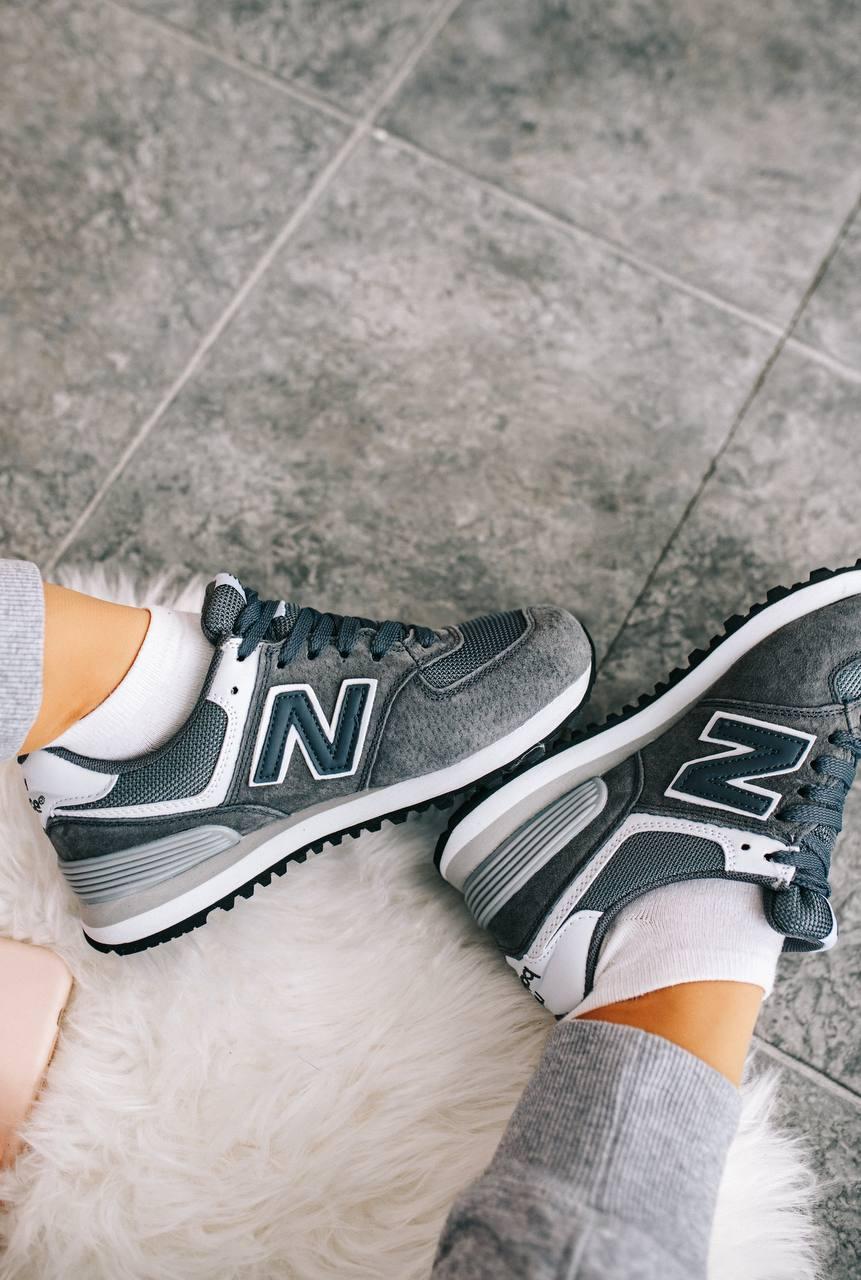 New Balance 574 Black White 3