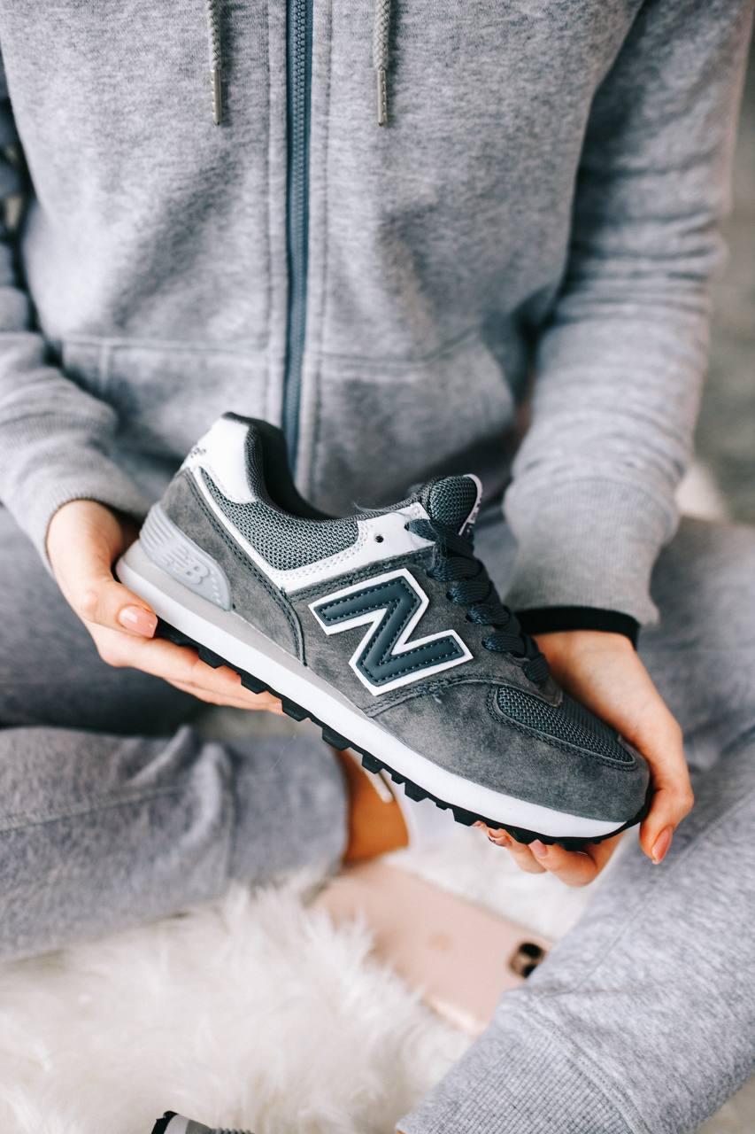 New Balance 574 Black White 3