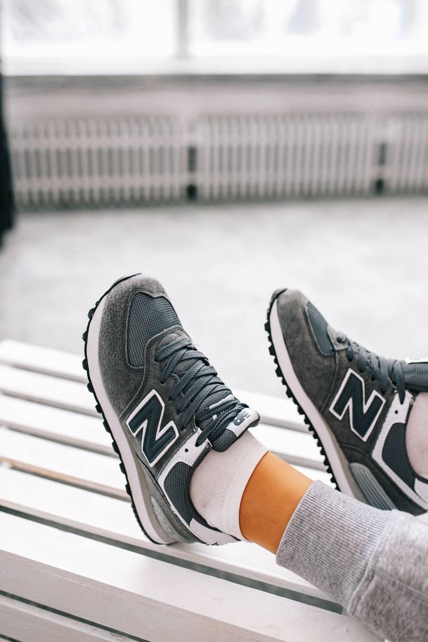 New Balance 574 Black White 3