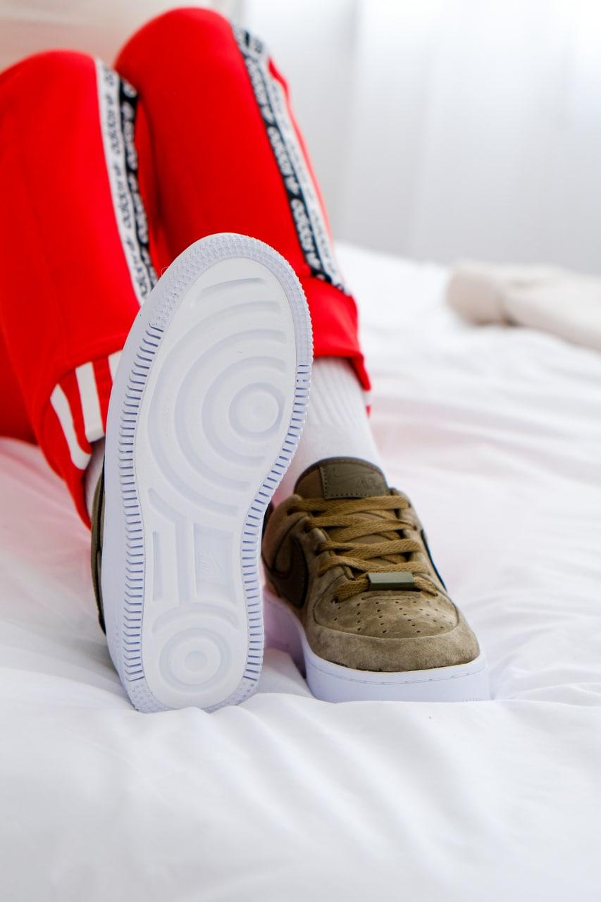 Nike Air Force 1 Sage Haki