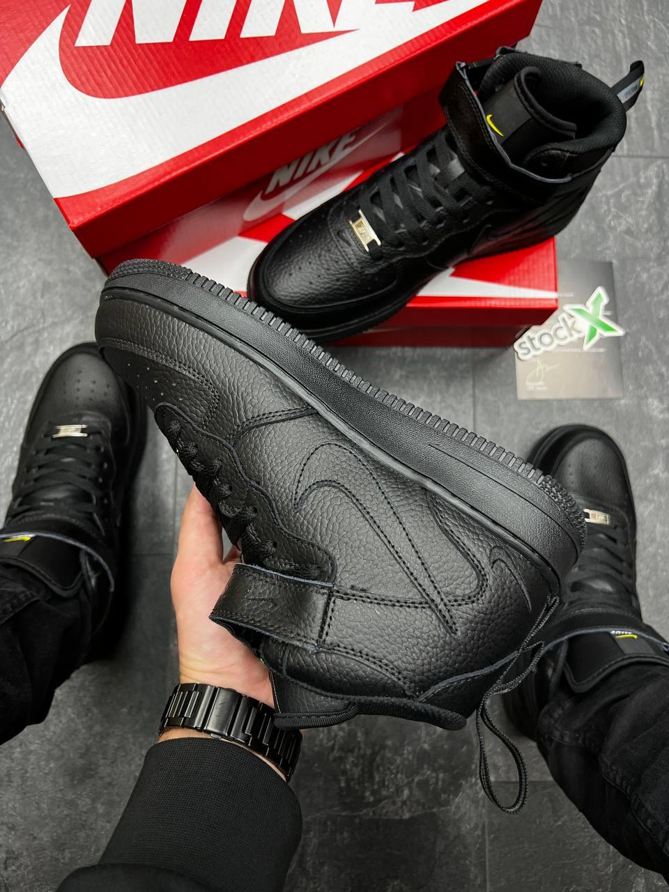 Nike Air Force Mid Utility All Black X v2