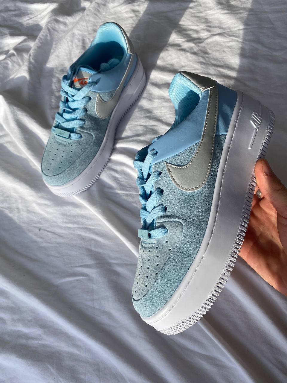 Nike Air Force 1 Sage Blue