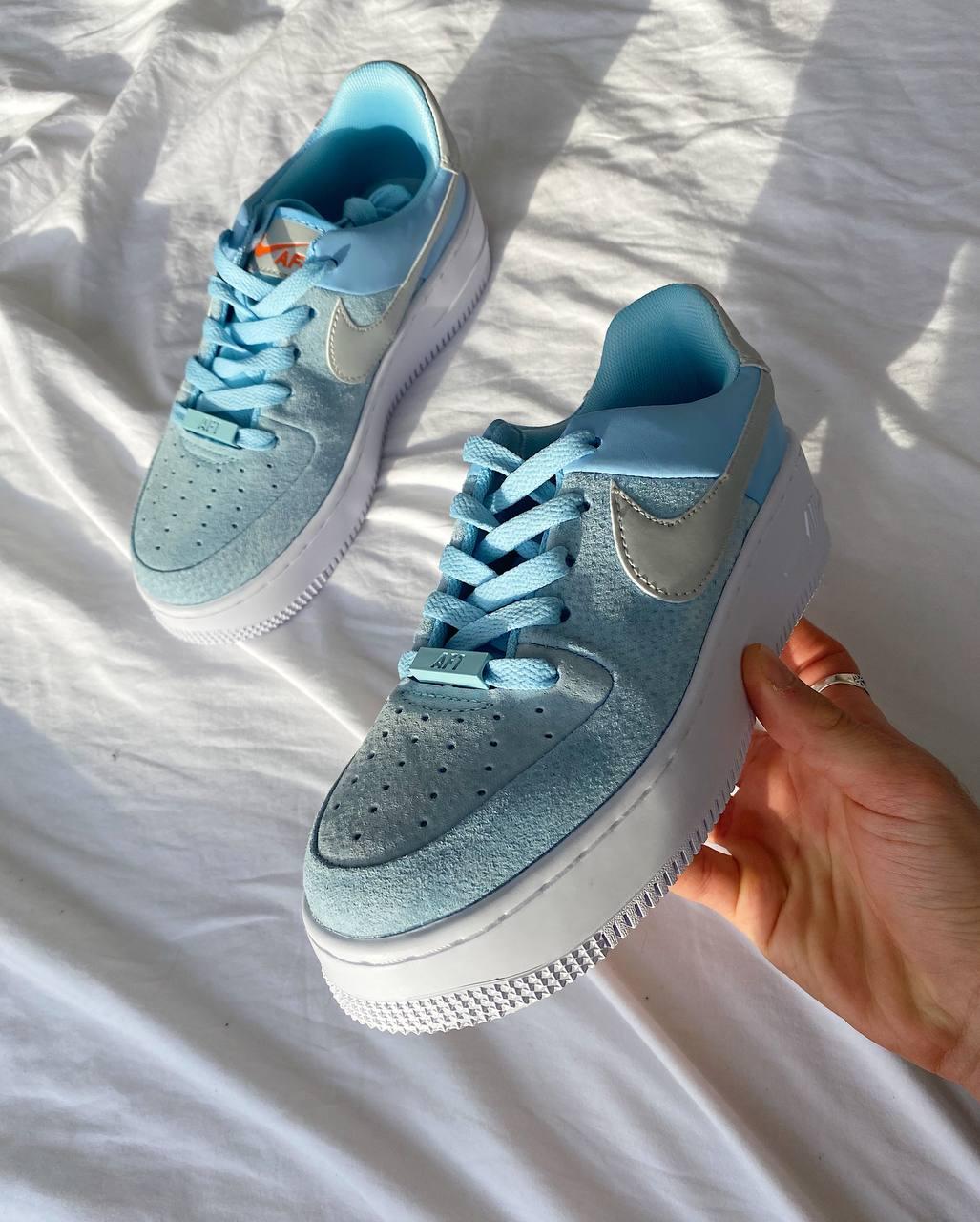 Nike Air Force 1 Sage Blue