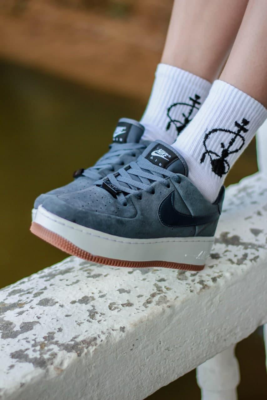 Nike Air Force 1 Sage Grey White