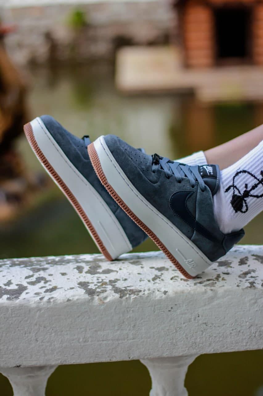 Nike Air Force 1 Sage Grey White