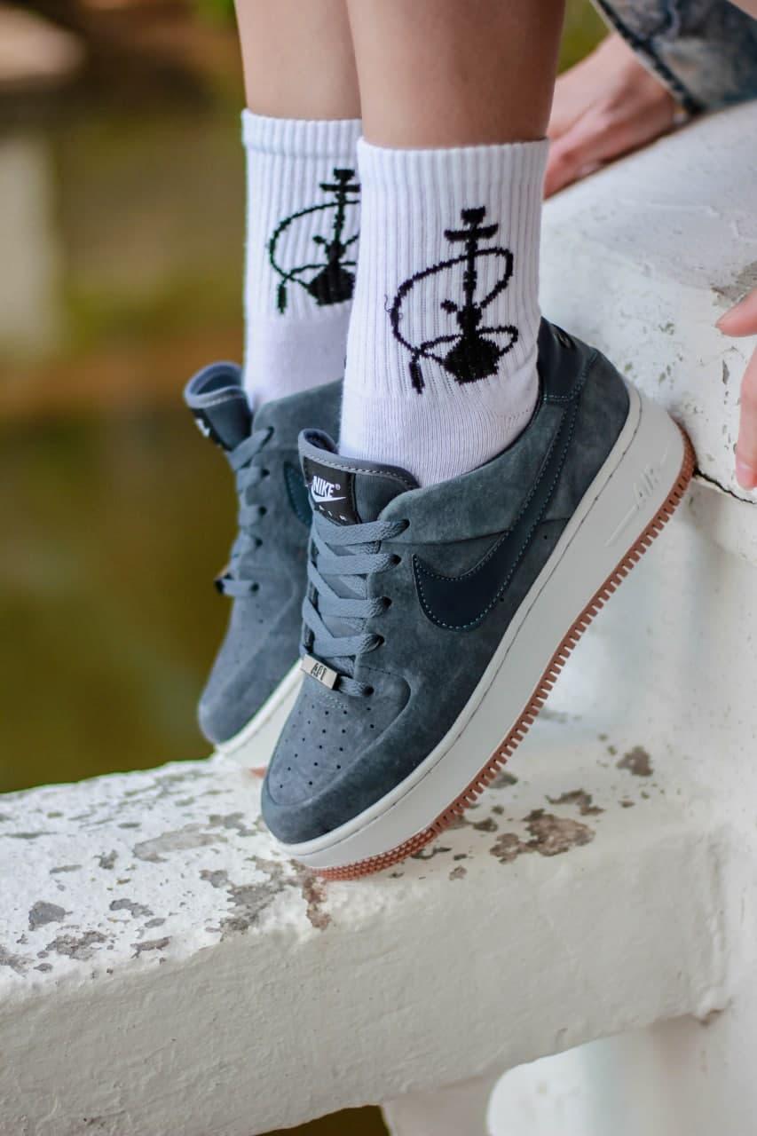 Nike Air Force 1 Sage Grey White